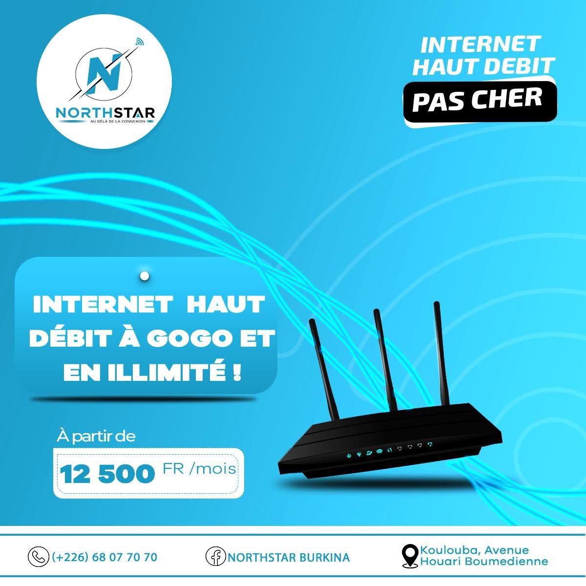 Bannière NorthStar – Internet haut débit